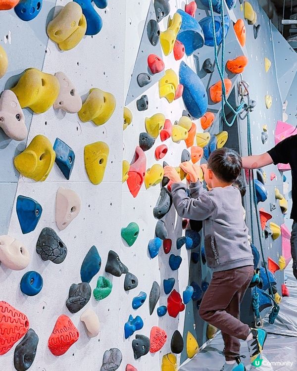 復活節放電新玩法💥  挑戰攀石💪🏻