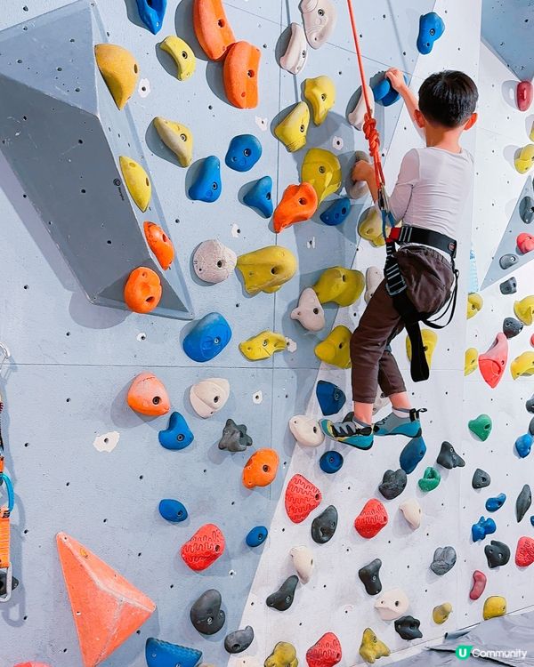 復活節放電新玩法💥  挑戰攀石💪🏻