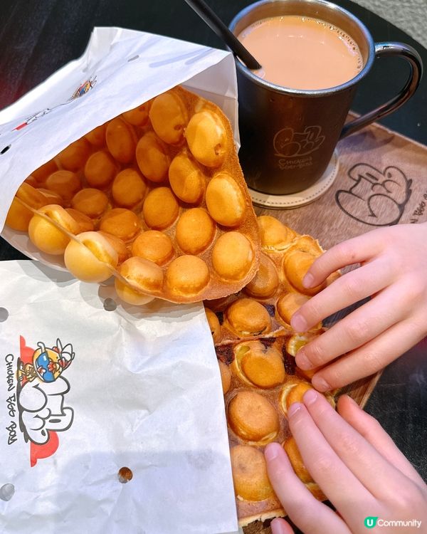 上環新發現！😋 菠蘿包雞蛋仔新選擇！