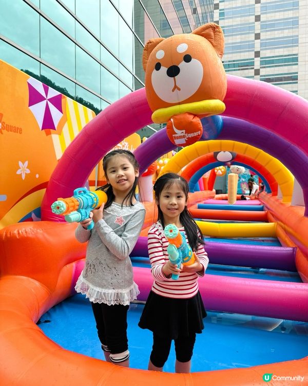 Homesquare萌寵潑水節