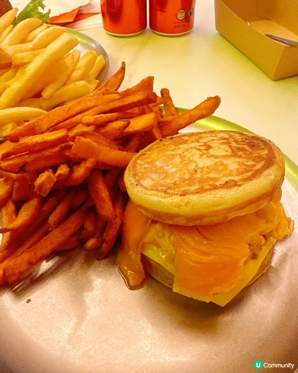 [屯門|美式漢堡+驚喜Apple crumble🍎]