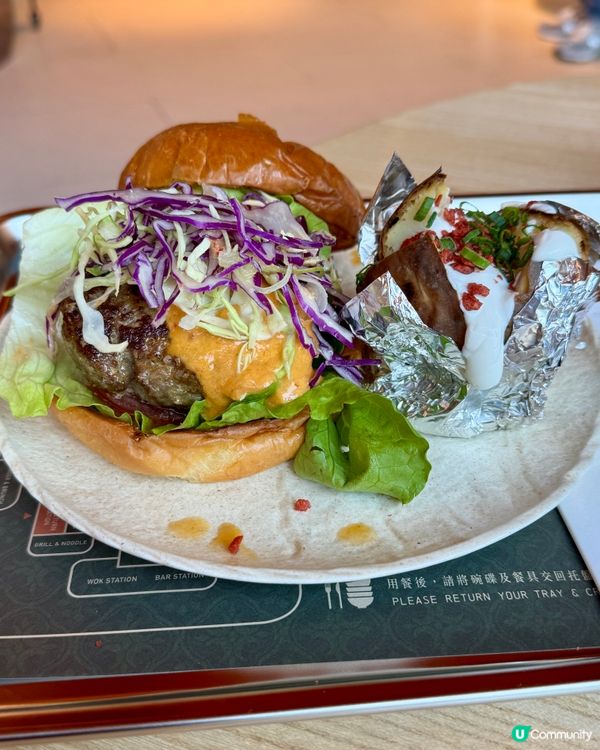 泰西式fusion burger