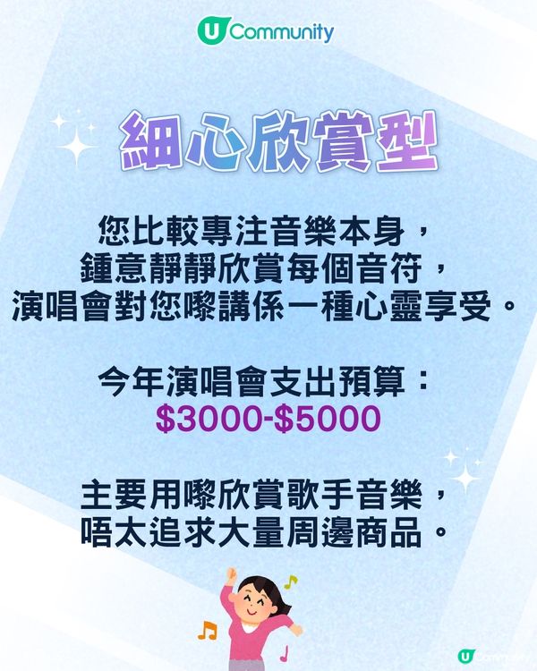 【心理測驗🍀】六條問題揭開您嘅「演唱會狂粉 DNA」