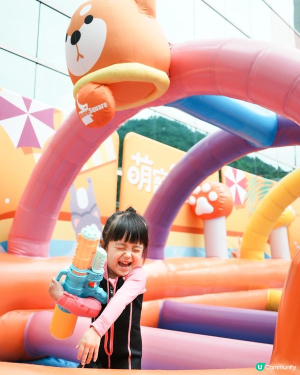 📍HomeSquare搞咗個萌寵潑水節 