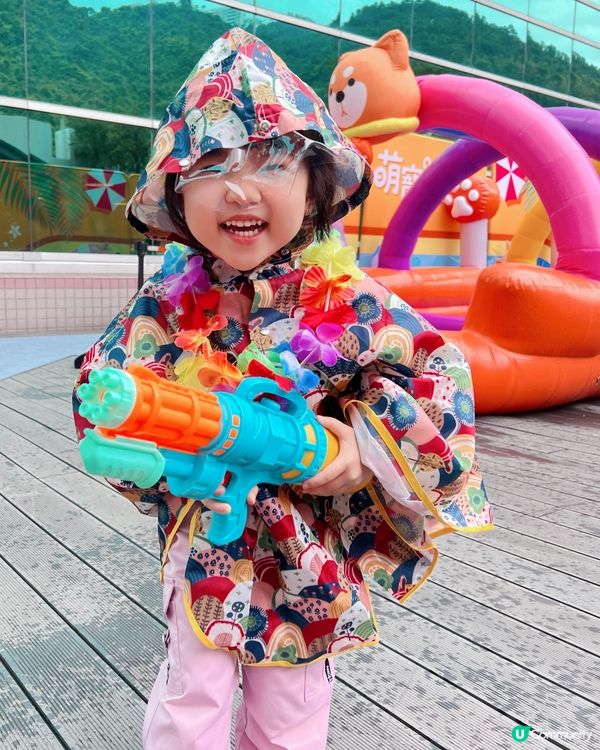 🐶💦萌寵潑水節，波兒玩到癲！🥳