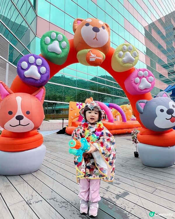 🐶💦萌寵潑水節，波兒玩到癲！🥳