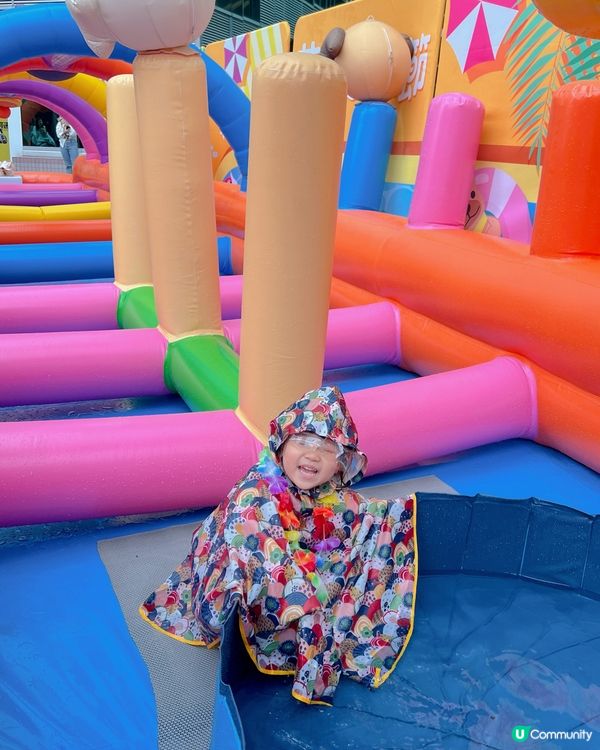 🐶💦萌寵潑水節，波兒玩到癲！🥳