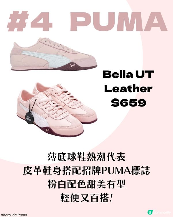 少女心爆發！2025最值得入手的8大櫻花粉波鞋清單🌸adidas/PUMA夢幻配色