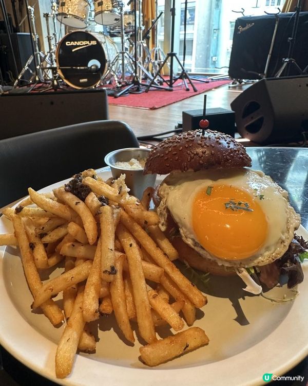 必食和牛漢堡同埋黑松露薯條