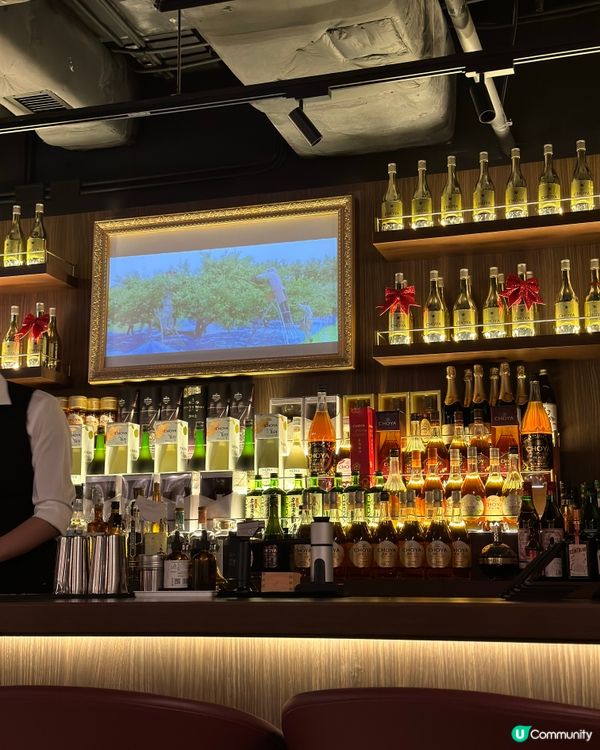 全港首間CHOYA梅酒酒吧餐廳🍸