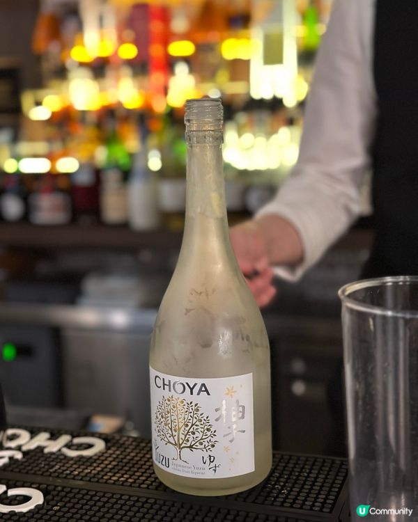 全港首間CHOYA梅酒酒吧餐廳🍸