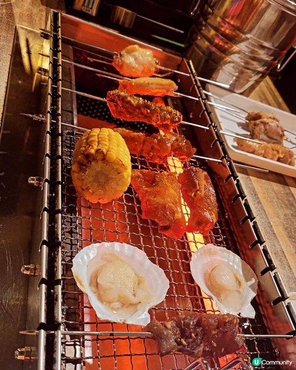 觀塘自轉串燒放題🔥  120分鐘任食😋