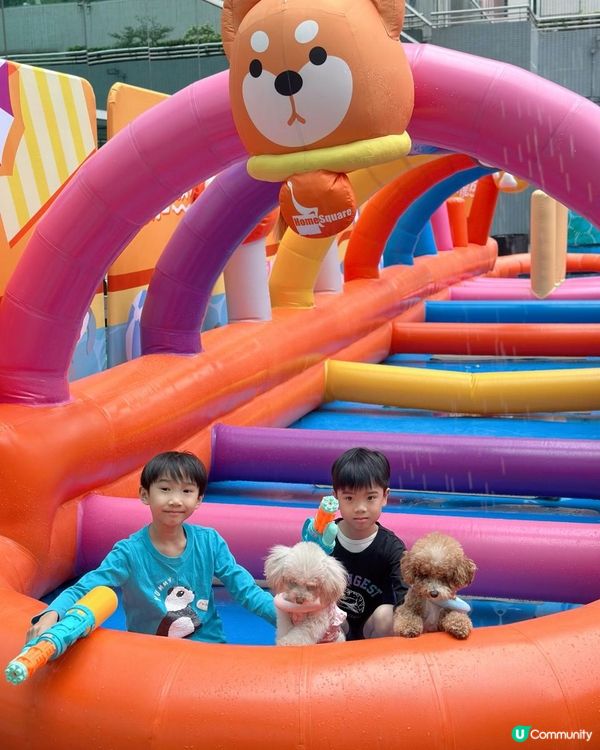 🎉 @homesquarehk搞咗個人寵潑水節