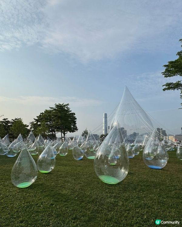 添馬公園水滴藝術