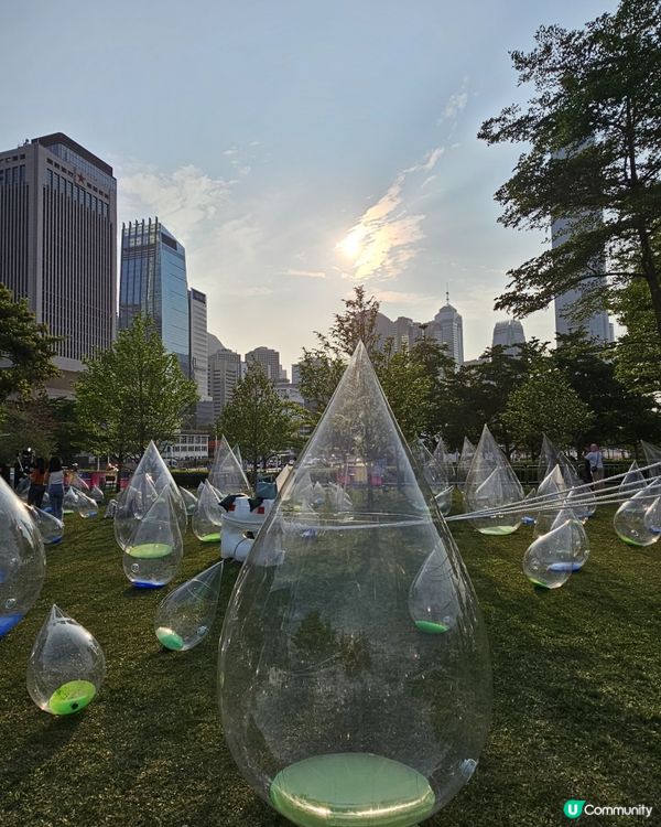 添馬公園水滴藝術