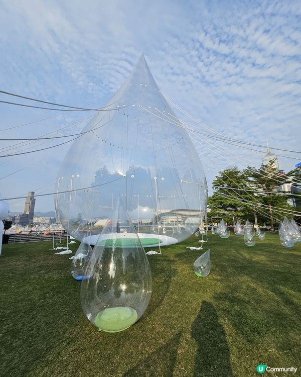 添馬公園水滴藝術
