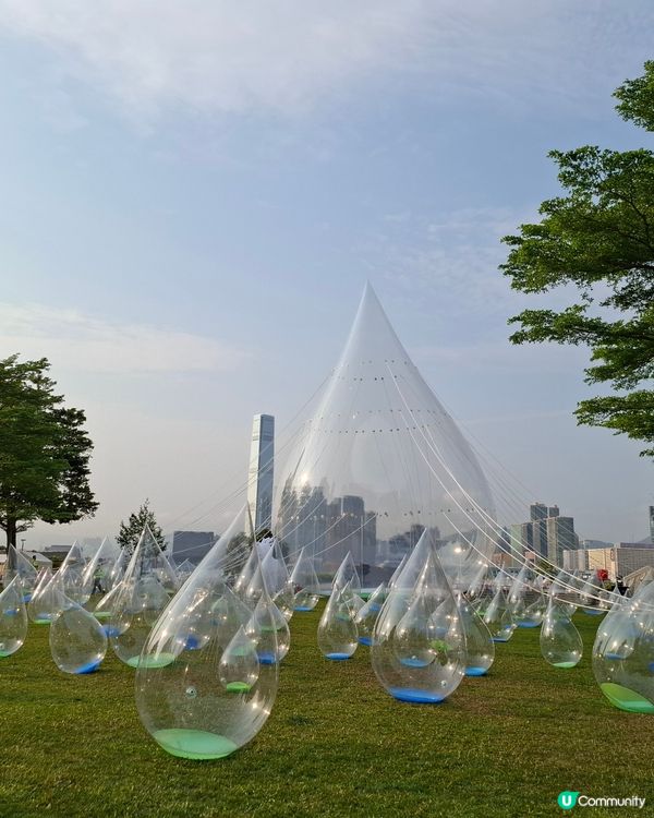 添馬公園水滴藝術