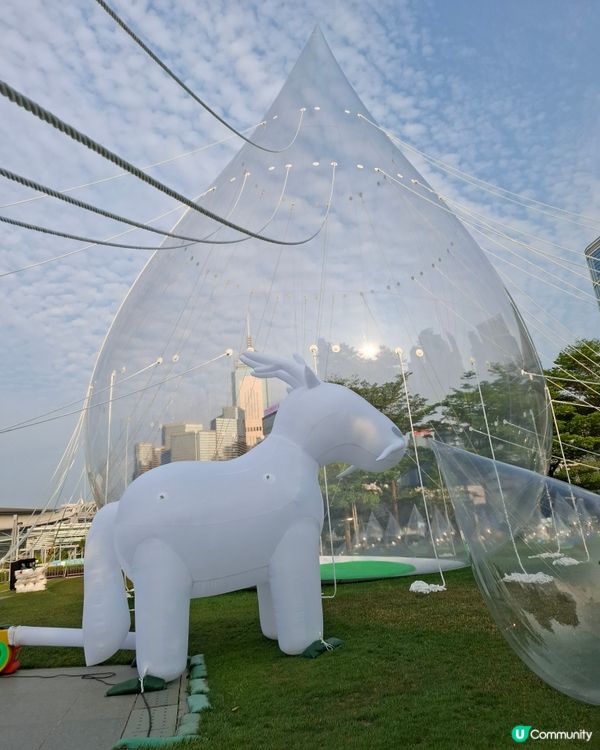 添馬公園水滴藝術