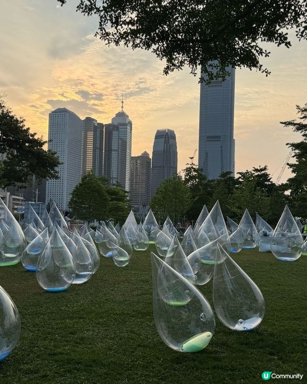 添馬公園水滴藝術