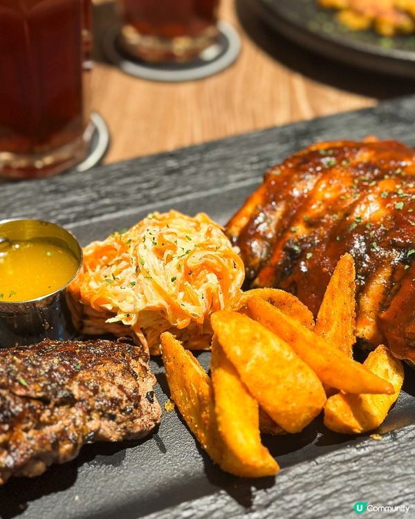 次次去親Ruby Tuesday都會叫佢哋既經典燒排骨😍真係...