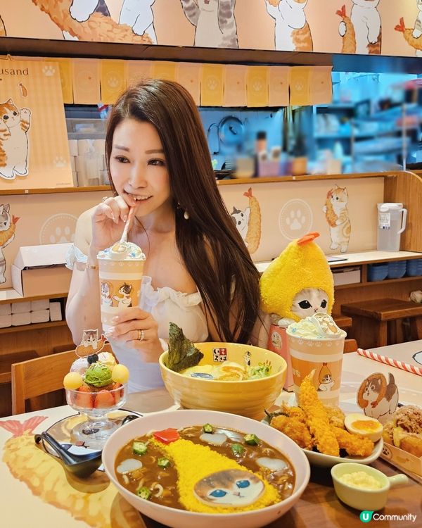 🍜富山麵家轉咗主題喇！今次係人氣貓咪Mofusand 🐱