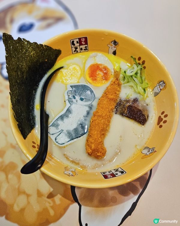 🍜富山麵家轉咗主題喇！今次係人氣貓咪Mofusand 🐱
