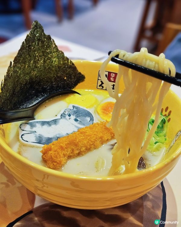 🍜富山麵家轉咗主題喇！今次係人氣貓咪Mofusand 🐱