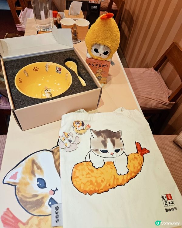 🍜富山麵家轉咗主題喇！今次係人氣貓咪Mofusand 🐱