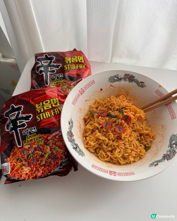 辛辣湯麵就食得多，辛辣炒麵🔥你食過未？