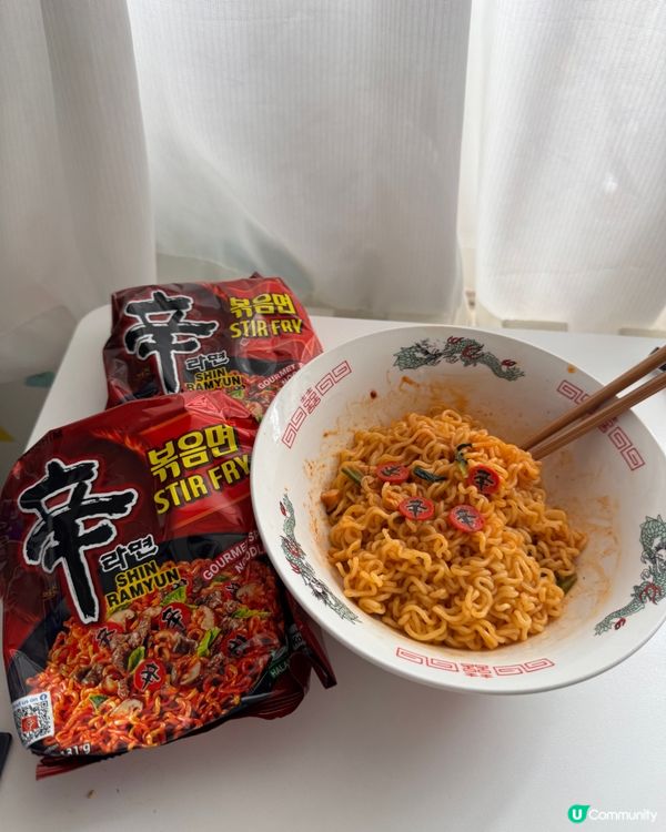 辛辣湯麵就食得多，辛辣炒麵🔥你食過未？