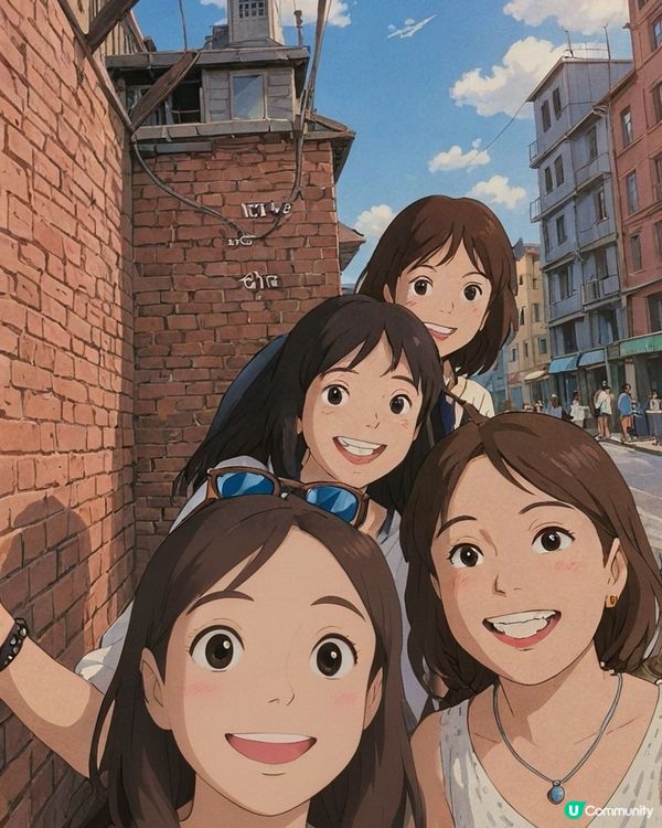 清邁旅行📸️ 吉卜力風