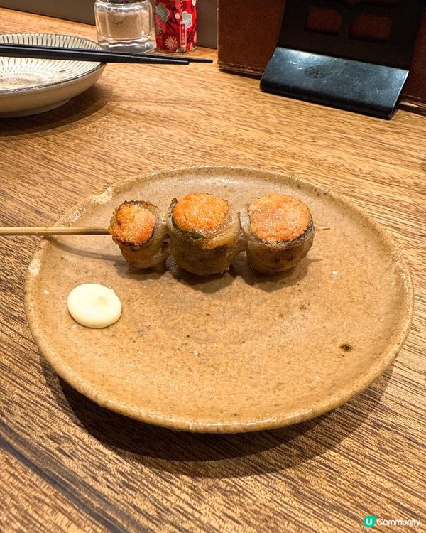 人氣蔬菜 x 卷肉為主題串燒店