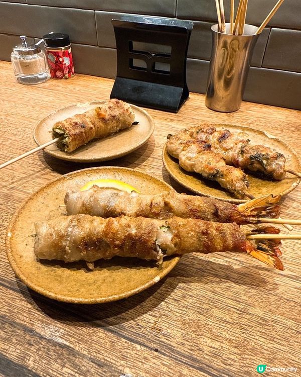 人氣蔬菜 x 卷肉為主題串燒店