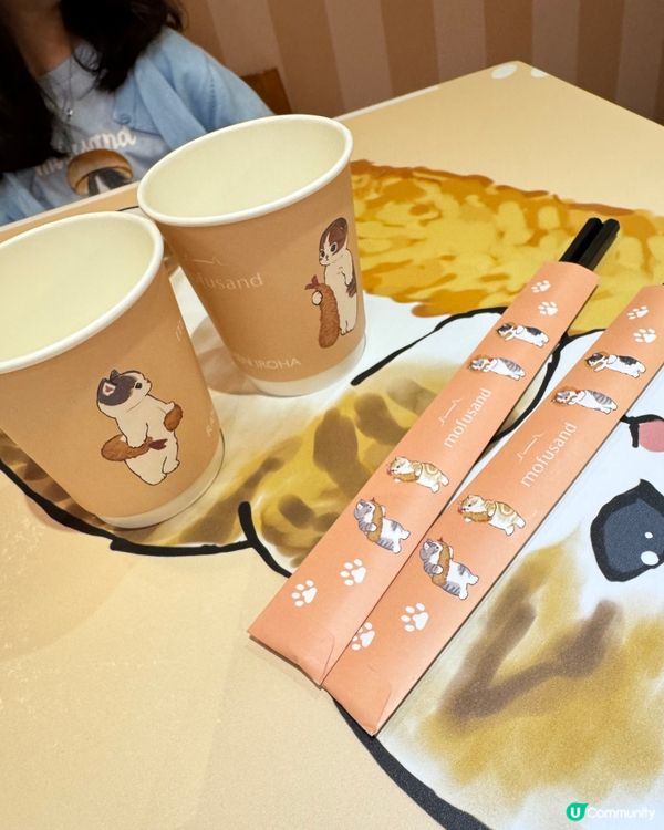 全店都係mofusand主題！拉麵碗都勁可愛！ 🍜
