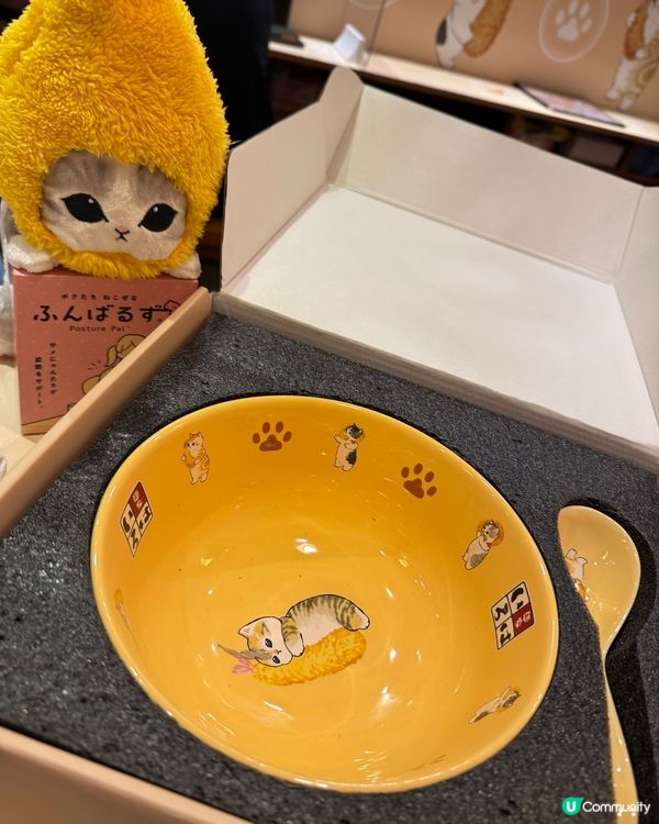 全店都係mofusand主題！拉麵碗都勁可愛！ 🍜