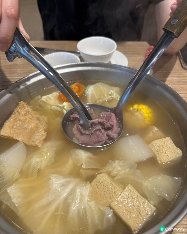 高雄溫體牛初嘗試🥳 牛筋牛腩牛肉打邊爐🤤🐮牛味十足超讚😍