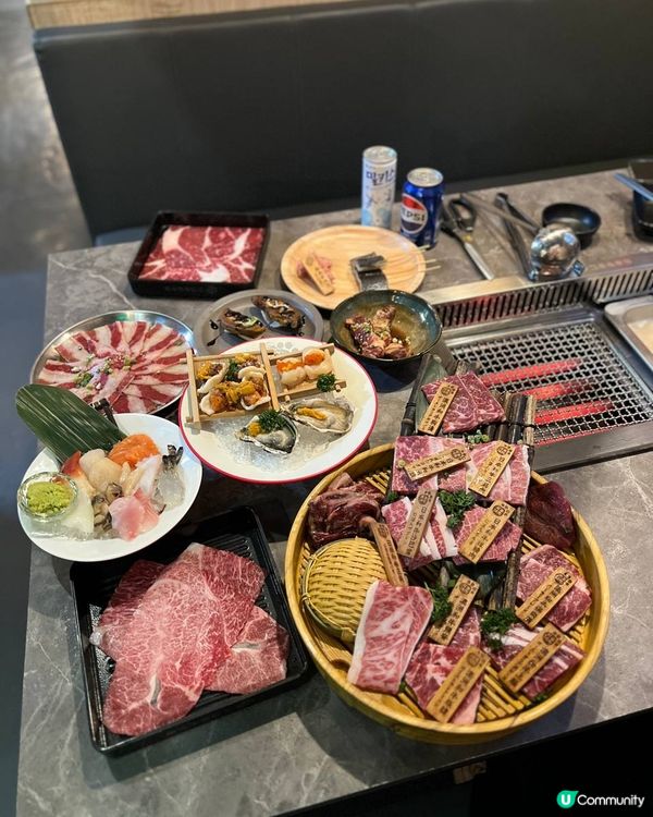 銅鑼灣超強日本和牛/海膽/生蠔/刺身吃到飽