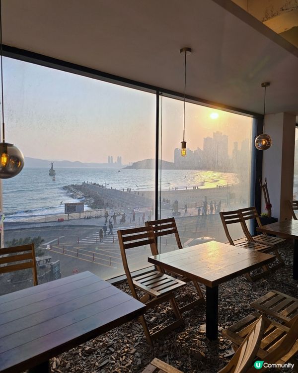 「釜山海雲台打卡聖地！Rendeja-Vous絕美海景咖啡廳