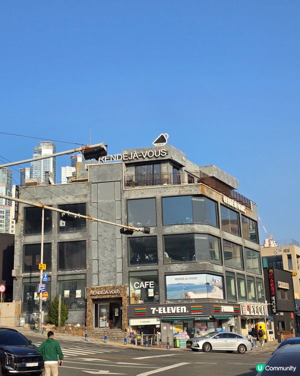 「釜山海雲台打卡聖地！Rendeja-Vous絕美海景咖啡廳