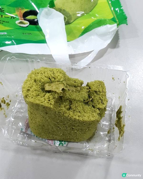 昨日在7仔買了新出抹茶蛋卷，抹茶味好香，好軟綿綿，味道唔錯，...