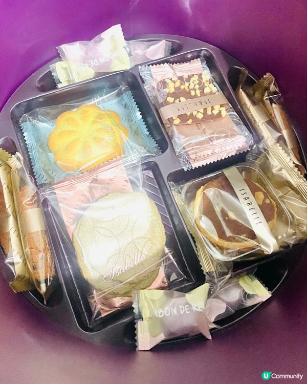 今次真係好開心收到😍😍伊莎貝爾💜浪漫紫醉版💜法式曲奇🍪禮盒🎁