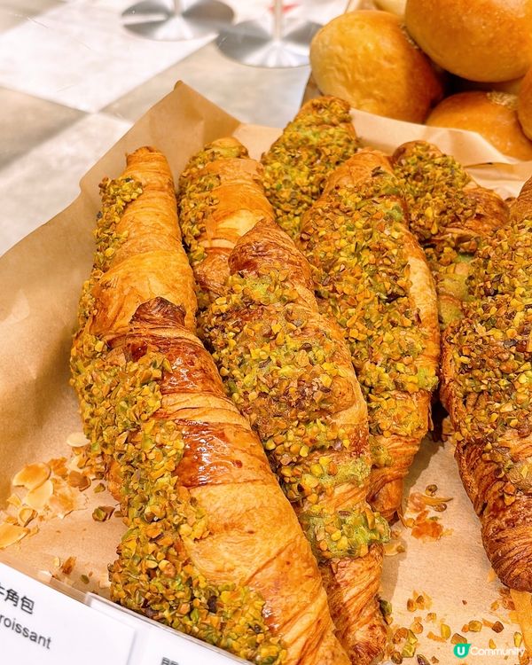 🎏發現‼️Muji銅鑼灣皇室堡限定💚開心果杏仁牛角包