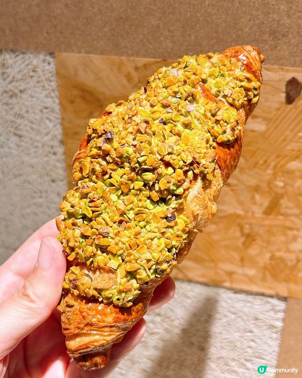 🎏發現‼️Muji銅鑼灣皇室堡限定💚開心果杏仁牛角包