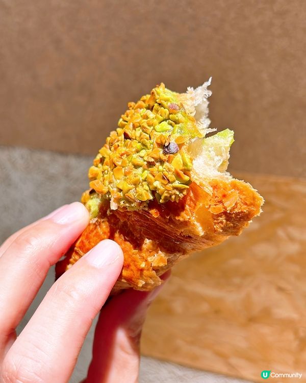 🎏發現‼️Muji銅鑼灣皇室堡限定💚開心果杏仁牛角包