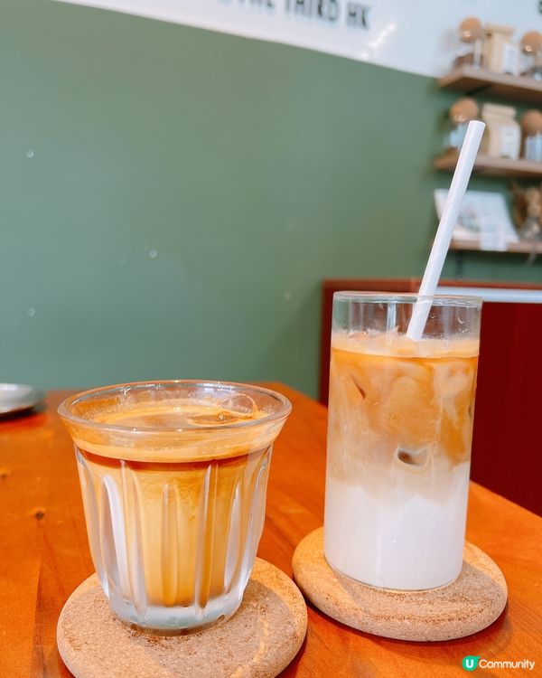 元朗必食！🍓冰火麻糬草莓鬆餅＋Dirty咖啡☕️滿足二重奏！