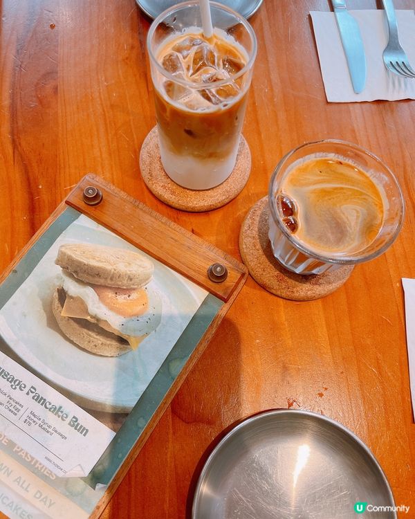 元朗必食！🍓冰火麻糬草莓鬆餅＋Dirty咖啡☕️滿足二重奏！