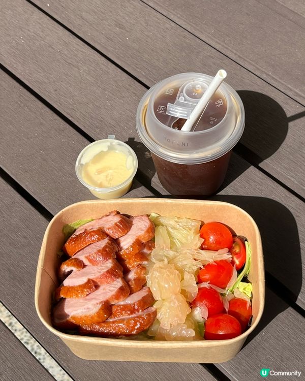 柚子鴨胸沙律😋  酸甜開胃！