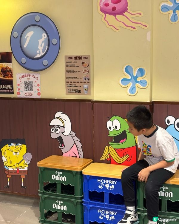 海綿寶寶主題拉麵店