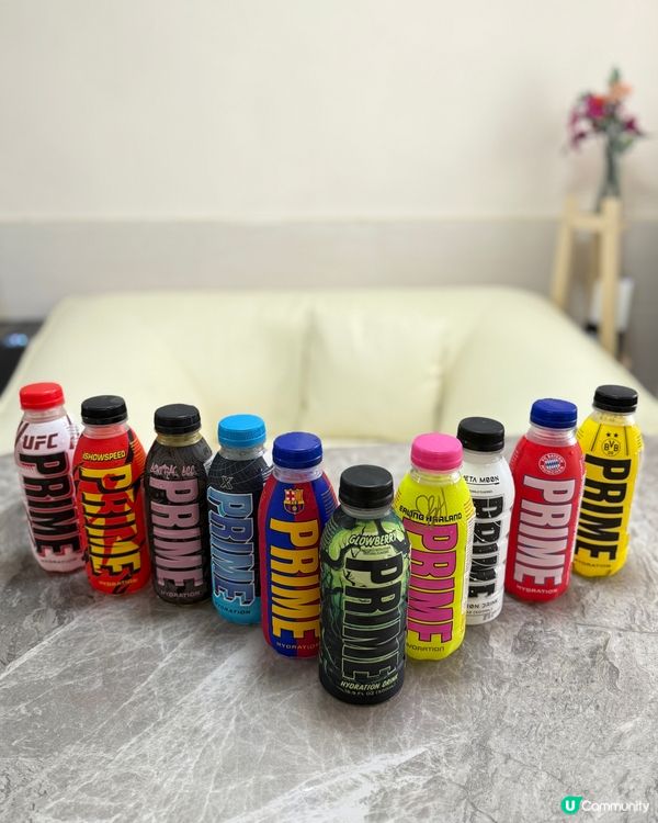 人氣運動飲品prime