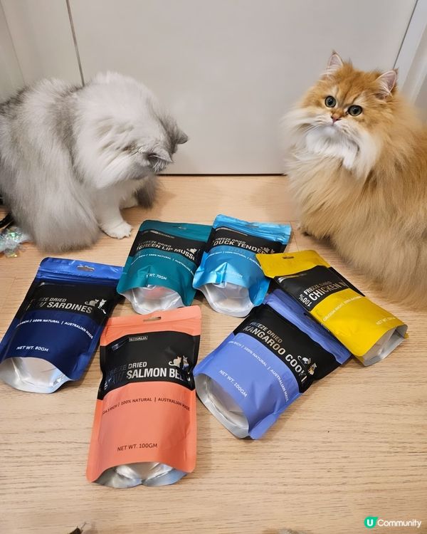 🐶🐱尼甩最愛凍乾零食！😋澳洲製造，天然健康！🎉